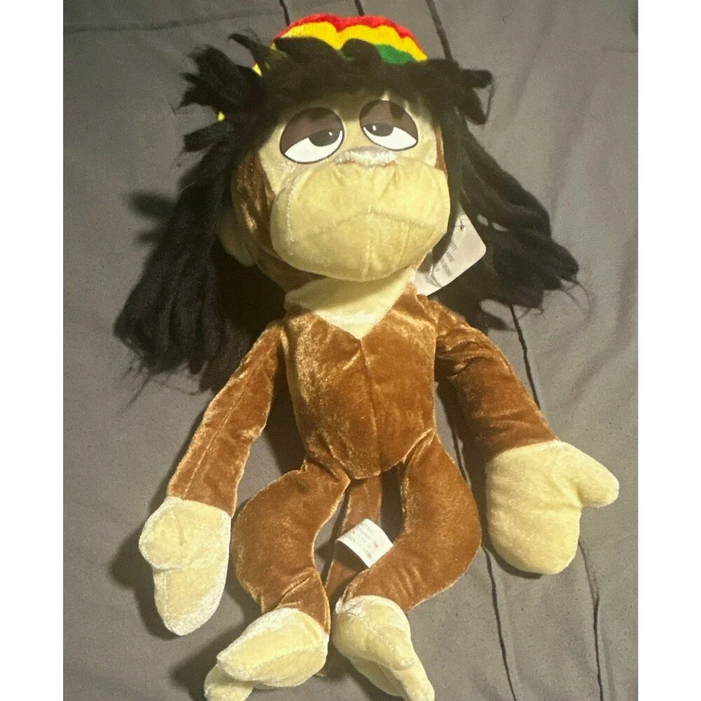 Ideal Toys Direct Jamaican Monkey Stuffed Animal-Washable: BRAND NEW